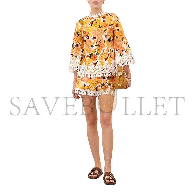 ZIMMERMANN STARDUST FLAT FRONT SHORT 6118ARS265